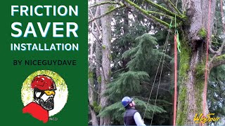 Friction Saver Installation from the Ground with WesSpurs Niceguydave [upl. by Utimer271]