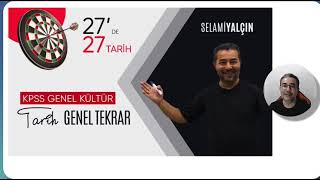 2024 KPSS GK TARİH GENEL TEKRAR BİLGİLENDİRME [upl. by Sandra897]