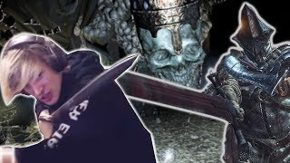 Abyss Watchers  High Lord Wolnir Boss Fights  xQc Plays Dark Souls 3 Part 2  xQcOW [upl. by Anenahs]