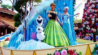 DISNEY WORLD PARADE 2018 Festival of Fantasy Magic Kingdom [upl. by Whitby]