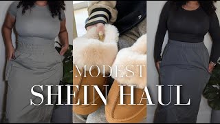 SHEIN modest haul  CASUAL clothing [upl. by Blanc]