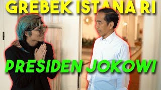 GREBEK ISTANA RI PRESIDEN JOKOWI ATTA DIANGKAT ANAK [upl. by Ohara]