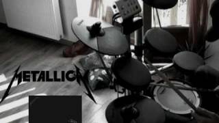 Metallica  Enter Sandman Drum Cover  Electronic Drum Roland HD1 [upl. by Nitsed]