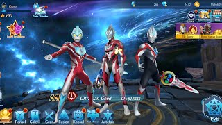 GAME ULTRAMAN FIGHTING HEROES ORB GINGA GEED TAMAT SEMUA ULTRAMAN TERBUKA LV MAX GAME ULTRAMAN RTV [upl. by Ennazor]