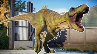 Epic Dinosaur Battle in Jurassic World Evolution 2 Allosaurus vs Carcharodontosaurus amp Ceratosaurus [upl. by Filberto135]