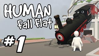 Human Fall Flat  Gameplay Walkthrough 1  Nintendo Switch [upl. by Ellenij]