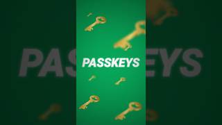 Passkeys Explained shorts [upl. by Alyal]