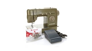 Singer P1250 Professional FlatBed Sewing Machine [upl. by Reffineg]