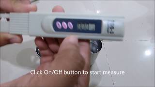 Digital LCD TDS Meter Waterfilter Tester UnboxingReview [upl. by Wye837]