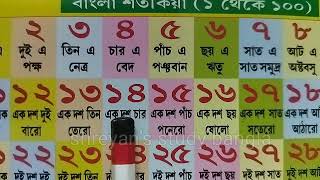 ১২৩৪৫। এক দুই তিন চার। বাংলা শতকিয়া। সংখ্যা গননা। Bengali number counting । [upl. by Keil]