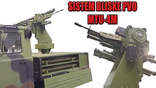 SISTEM BLISKE PVO  MTU4M [upl. by Toomin307]