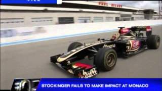 Stockinger fails to make impact at Monaco [upl. by Airdna698]