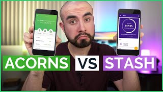 Stash vs Acorns App  The Two Best Investing Apps For Beginners [upl. by Elburr650]