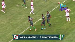 NACIONAL POTOSI VS REAL TOMAYAPO  COMPACTO [upl. by Penman]