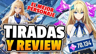 ¡TIRADAS y REVIEW de quotALICIA BLANCHEquot 70K Cristales ✨ SOLO LEVELING ARISE [upl. by Novart]