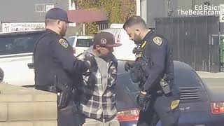 San Diego Police Arresting Homeless Citizens filmthepolice copwatching homeless homelessness [upl. by Pasco]