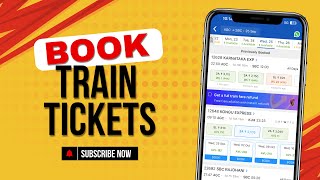 StepbyStep Guide How to Book Train Tickets Online Easily [upl. by Briney]