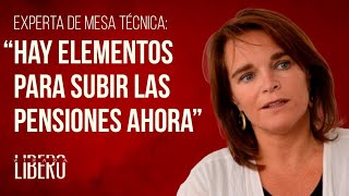 Cecilia Cifuentes experta de mesa técnica “Hay elementos para subir las pensiones ahora” [upl. by Nhaj729]