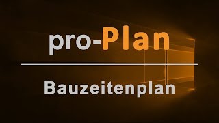 proPlan  Mein erster Plan [upl. by Noffets]