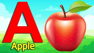 THE MOST POPULAR ABC Song for KIDS A For Apple B For Ball C For Cat D For Dog I Abcd Song I Abcd [upl. by Bhayani]