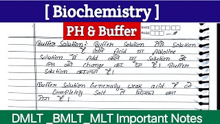 Ph Buffer in Biochemistry  Acid  Base  ph buffer  PH [upl. by Ekle2]