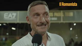 Totti sul ritorno in campo quotNon era uno scherzo la squadra cèquot [upl. by Annabel]