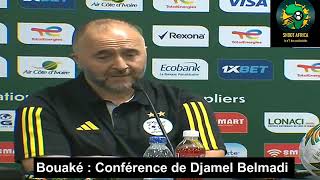 CONFÉRENCE DE PRESSE DJAMEL BELMADI A BOUAKÉ [upl. by Aropizt]