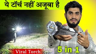 MZ S700 Torch Only ₹190😳 Best Budget Torch Long Range High Brightness  Tanu Superstar [upl. by Imer]