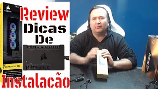 Controlador Corsair Commander Pro Icue  Review  Dicas de instalação [upl. by Nwadal]