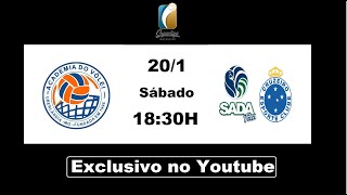 Uberlândia x Sada Cruzeiro  Superliga Vôlei Masculina  1º Fase  Exclusivo no Youtube [upl. by Benton]