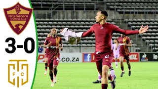 Stellenbosch vs Cape Town City 30 All Goals and Extended Highlights [upl. by Dnana196]