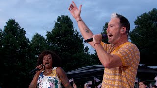 Fitz amp Noelle from Fitz and The Tantrums Perform “Sway” amp “HandClap”  2024 A Capitol Fourth [upl. by Doralyn]