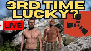 RUST LIVE  Can I build a cool NEW rock base part 3NO COMMENTARY [upl. by Domini]