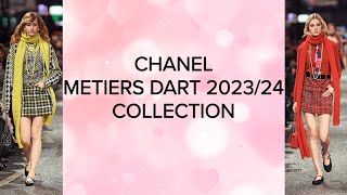 CHANEL METIERS DART 202324 COLLECTION 🩷 CHANEL METIERS DART LOOKS 🩷 [upl. by Harvard428]