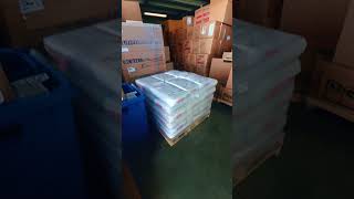 DuPont Amberlite HPR4200Cl ion exchange resin shipment with Amberlite HPR1100Na ion exchange resin [upl. by Ailahs707]