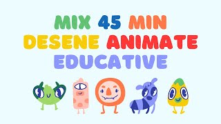 🌟DESENE ANIMATE 📺 Mix 45 de minute 🌟 [upl. by Atteniuq]