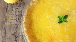 RECETTE TARTE AU CITRON SANS MERINGUE [upl. by Kieryt]