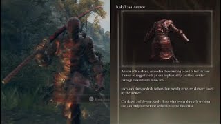 Elden Ring DLC Rakshasa Armor Set Universal Damage Buff and Debuff Testing OP Or Bugged Location [upl. by Ariella]