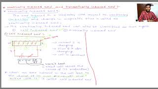 BEE UnitIII  Statically induced emf and dynamically induced emf  Transformers [upl. by Zurkow288]