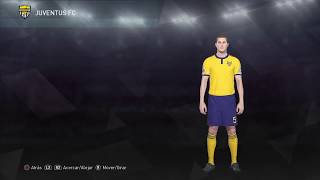 Pes 2018 Juventus FC Uniforme Visitante [upl. by Sisxela]