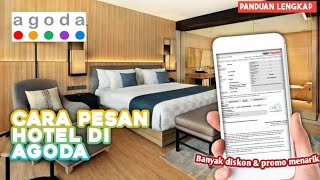 CARA PESAN HOTEL DI APLIKASI AGODA  Booking kamar hotel homestay staycation di AGODA terbaru 2023 [upl. by Inez]