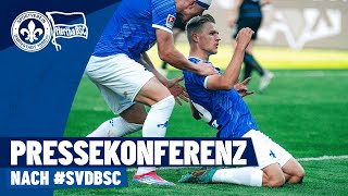 12Spieltag  Pressekonferenz nach Hertha BSC [upl. by Zetes]