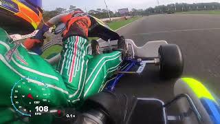 Senior Rotax Max Onboard Hotlap of  Karting Genk [upl. by Macario]