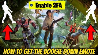 Fortnite How To Get The Boogie Down Emote in 2023 Chapter 4 Season 3 [upl. by Weinstock]