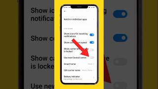 How to turn on new control center  Redmi 9 Power Setting short ytshortTechrajaram [upl. by Jesh]