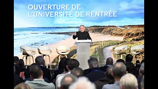 UR 2024  discours douverture de François Bayrou [upl. by Eznyl]