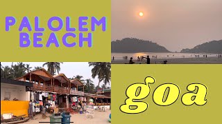 PALOLEM BEACH GOA  FULL 4K video STREET SHOPPING [upl. by Lauryn]