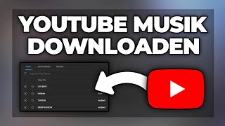 kostenlos Youtube Musik herunterladen  downloaden Handy amp PC  Tutorial [upl. by Aylatan]