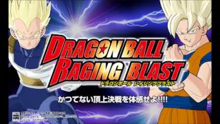 Progression DRAGON BALL RAGING BLAST INTRO SONG [upl. by Aierdna]