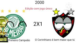 Campeões da Copa dos Campeões 20002002 futebol [upl. by Annaiel901]